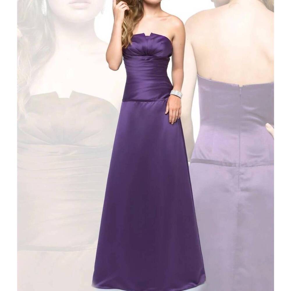 NEW LAST DRESS timeless grace gown in purple